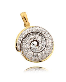 Wisiorek z diamentem
